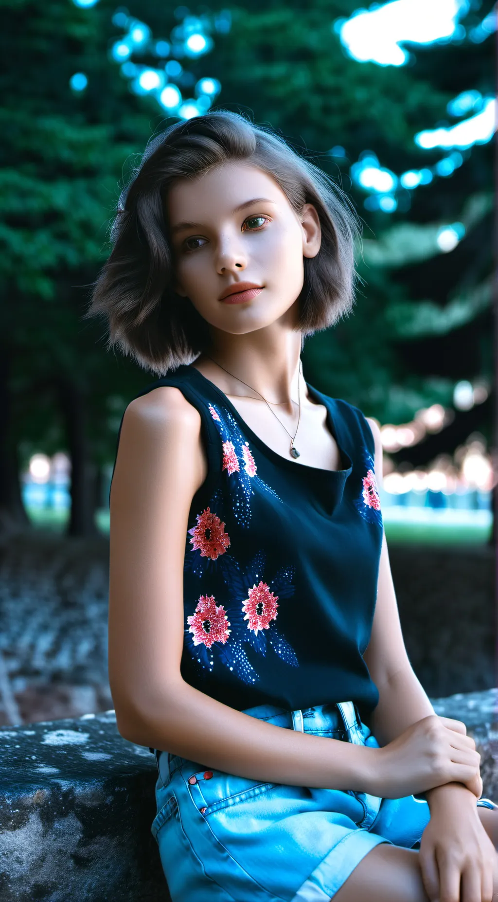 ai character: Makayla  background