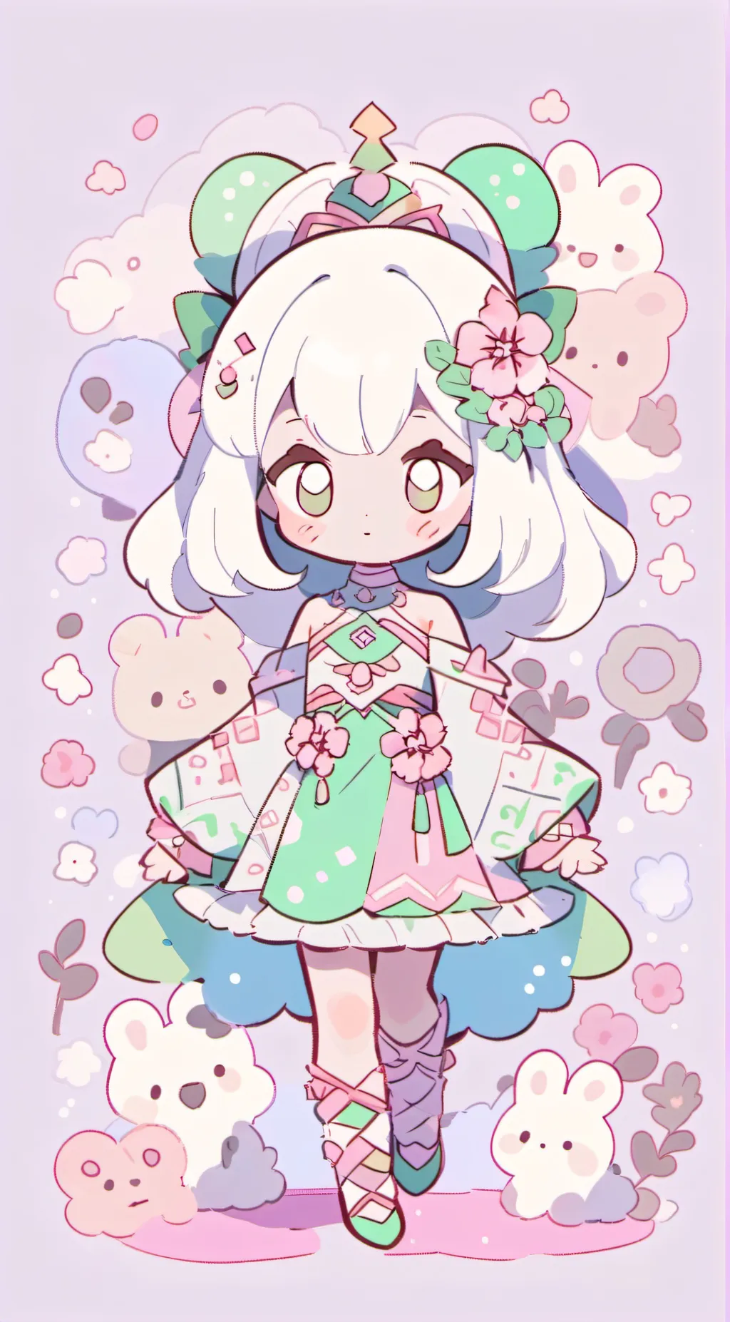 ai character: Ruby background