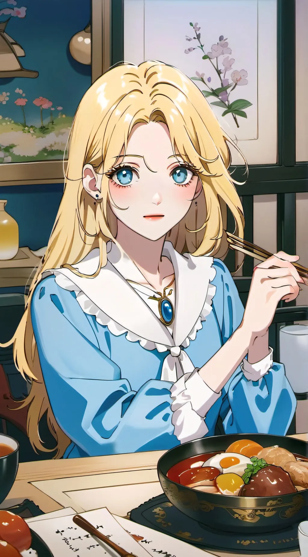 ai character: Amelia background