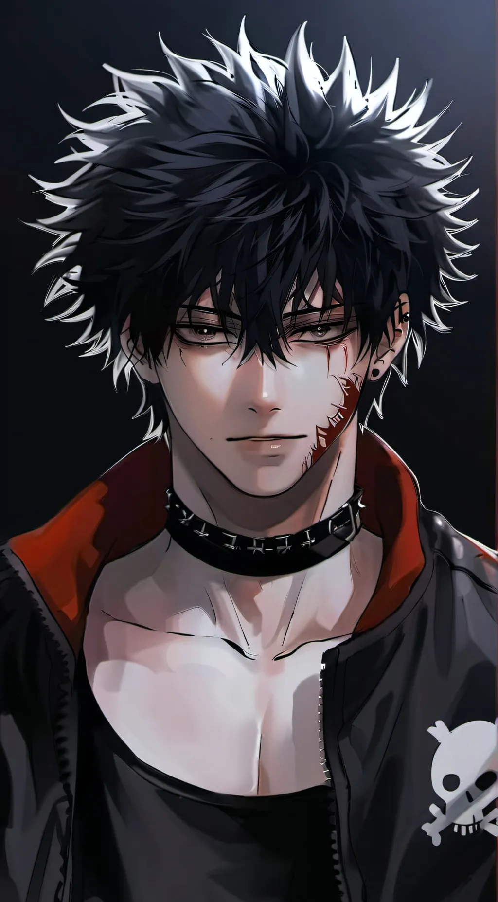 ai character: Dabi/ Hawks  background