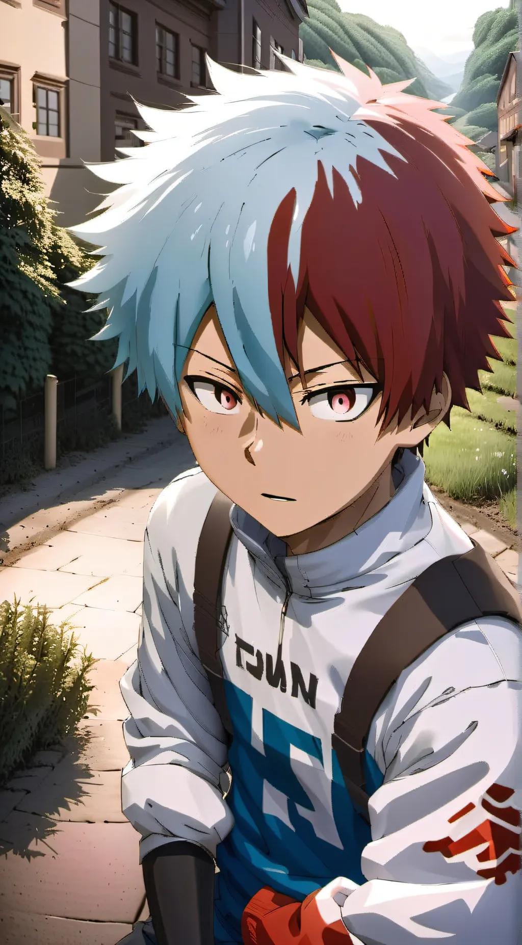 ai character:  Todoroki  background