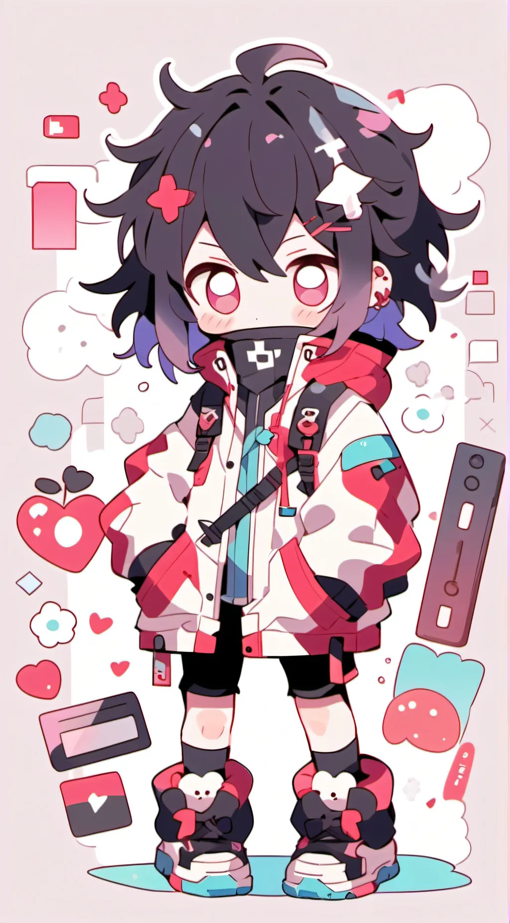 ai character: Zerkia  background