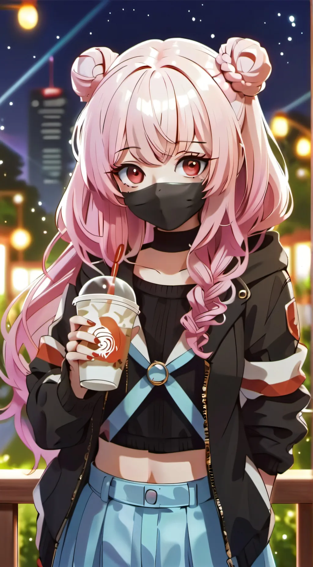 ai character: Rose background