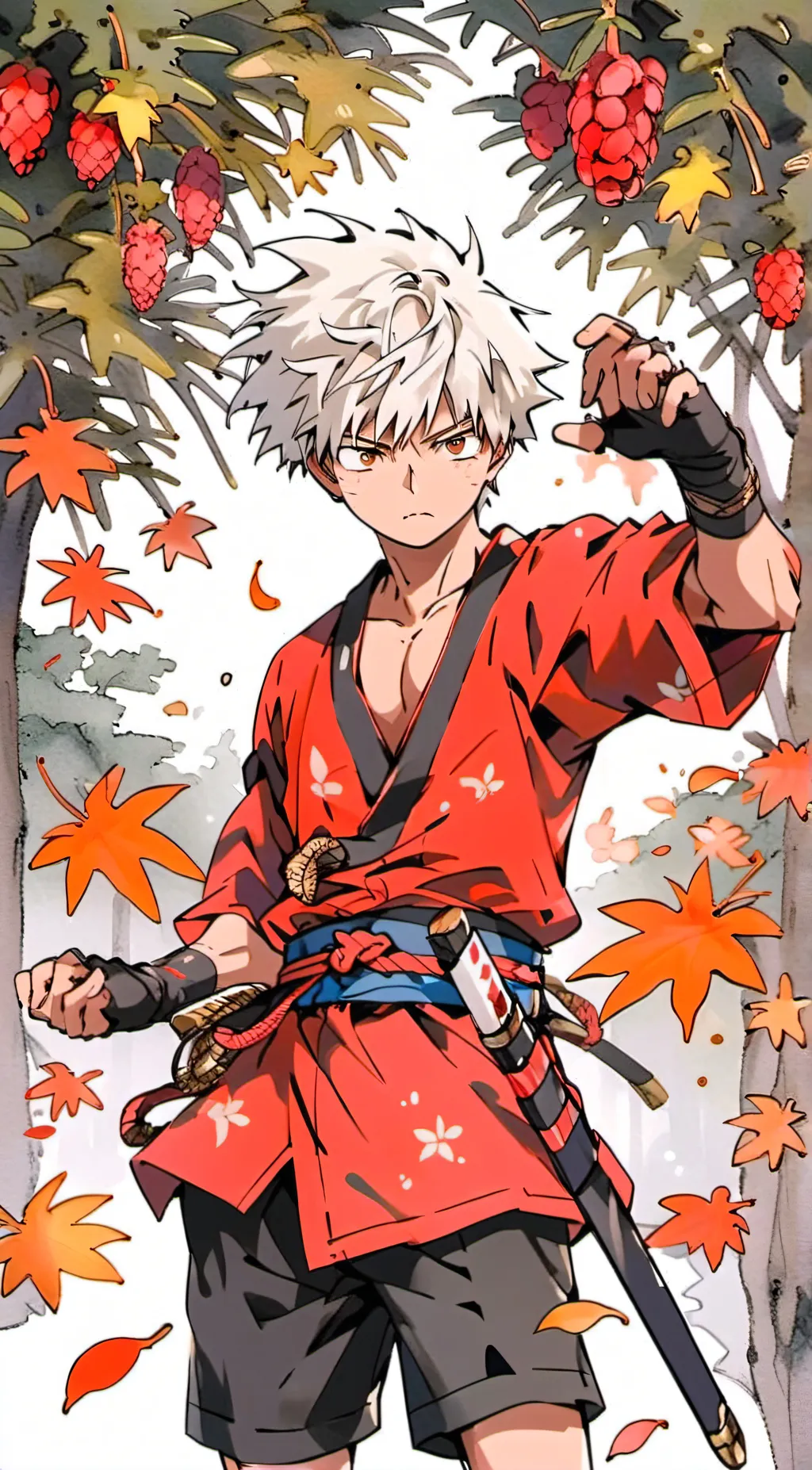 ai character: Bakugo background