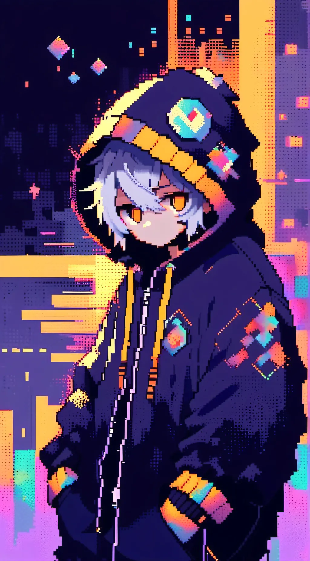 ai character: mika kit background