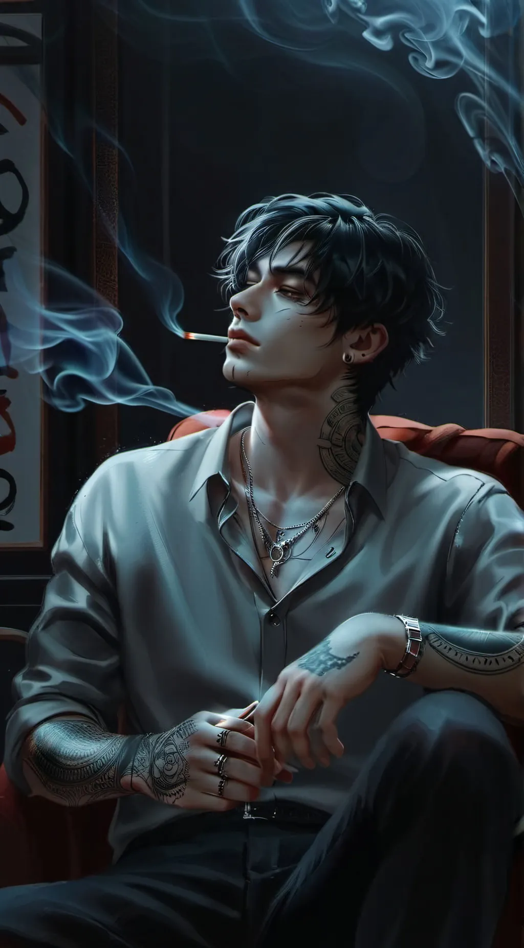 ai character: Alessandro Clayton background