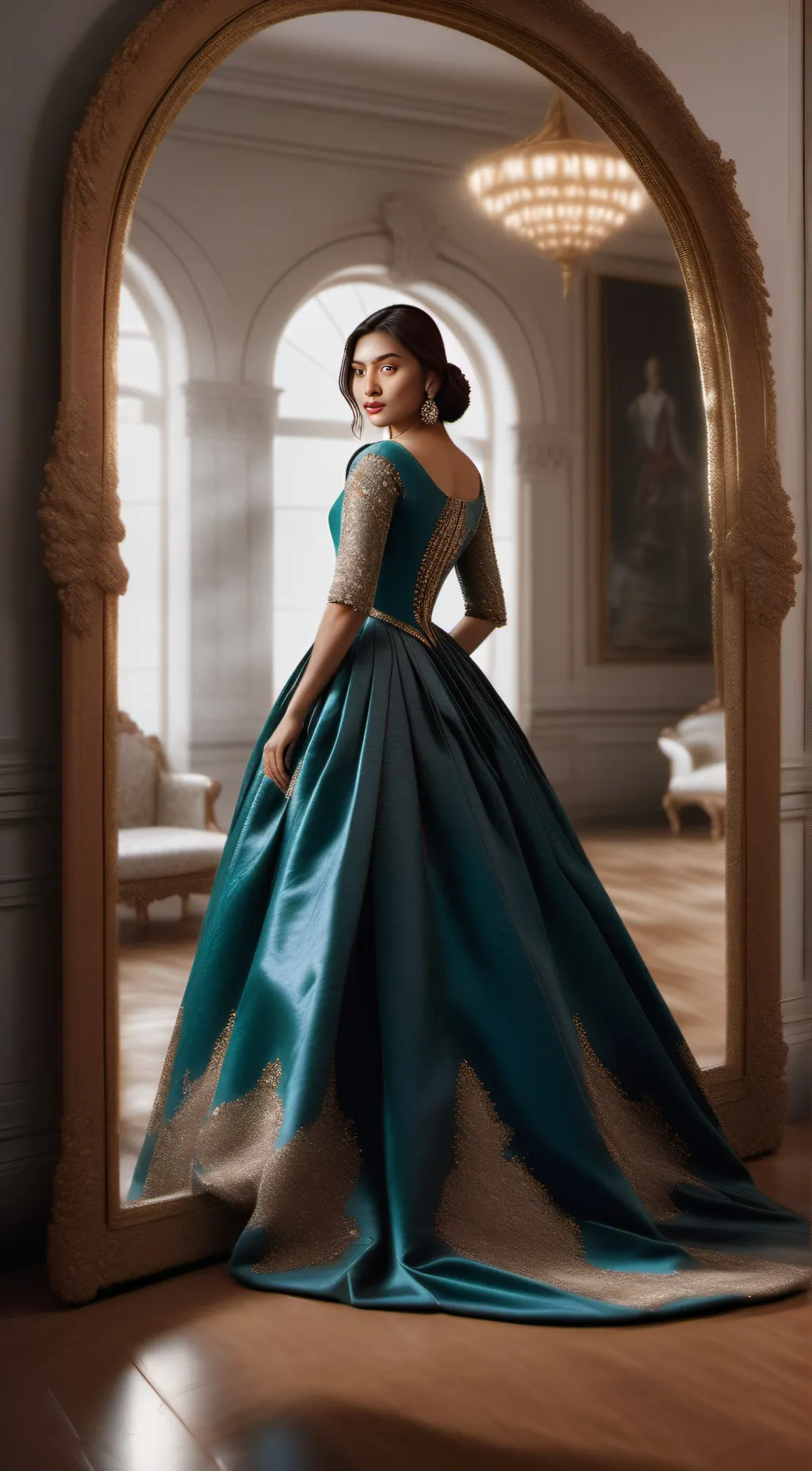 ai character: Stamina Hex background