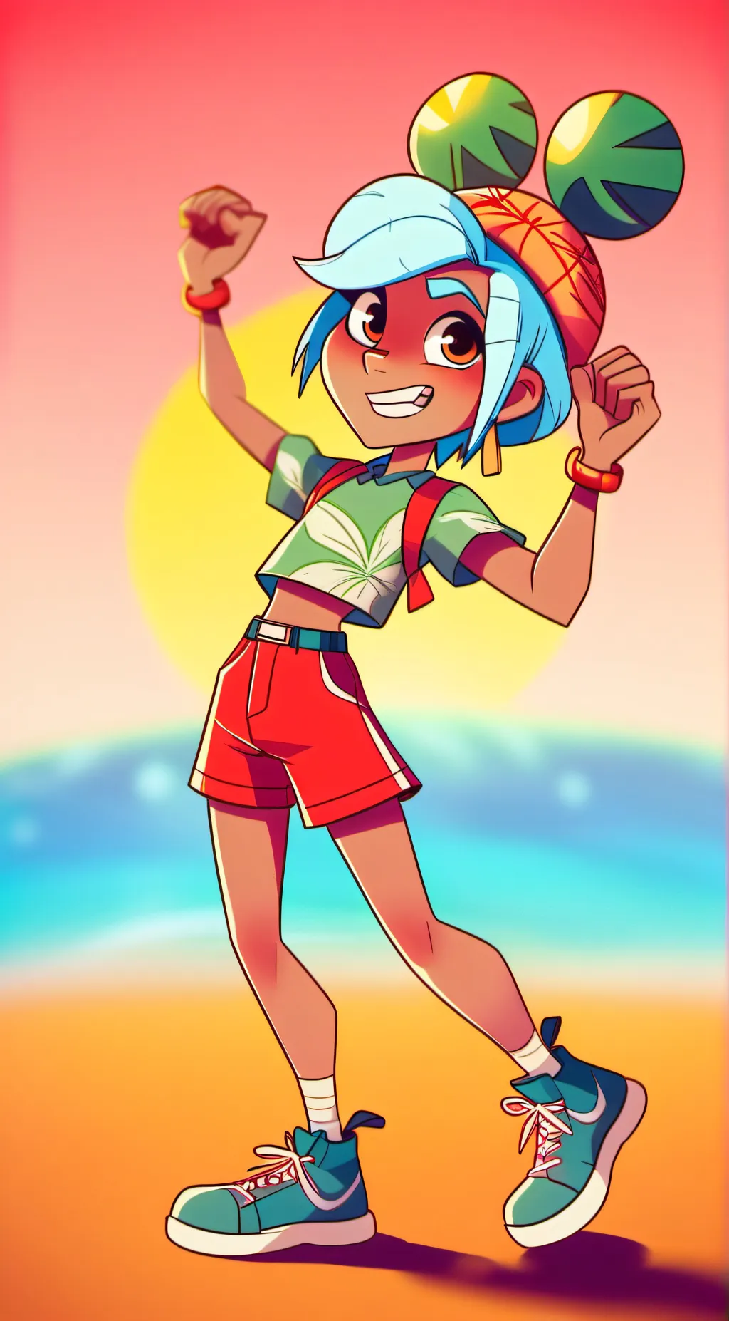 ai character: hh background