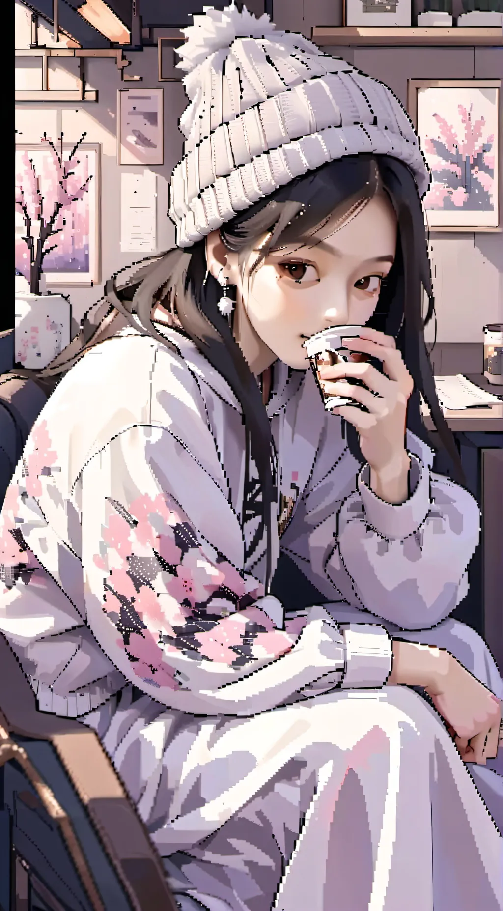 ai character: {`Sarrie'} background