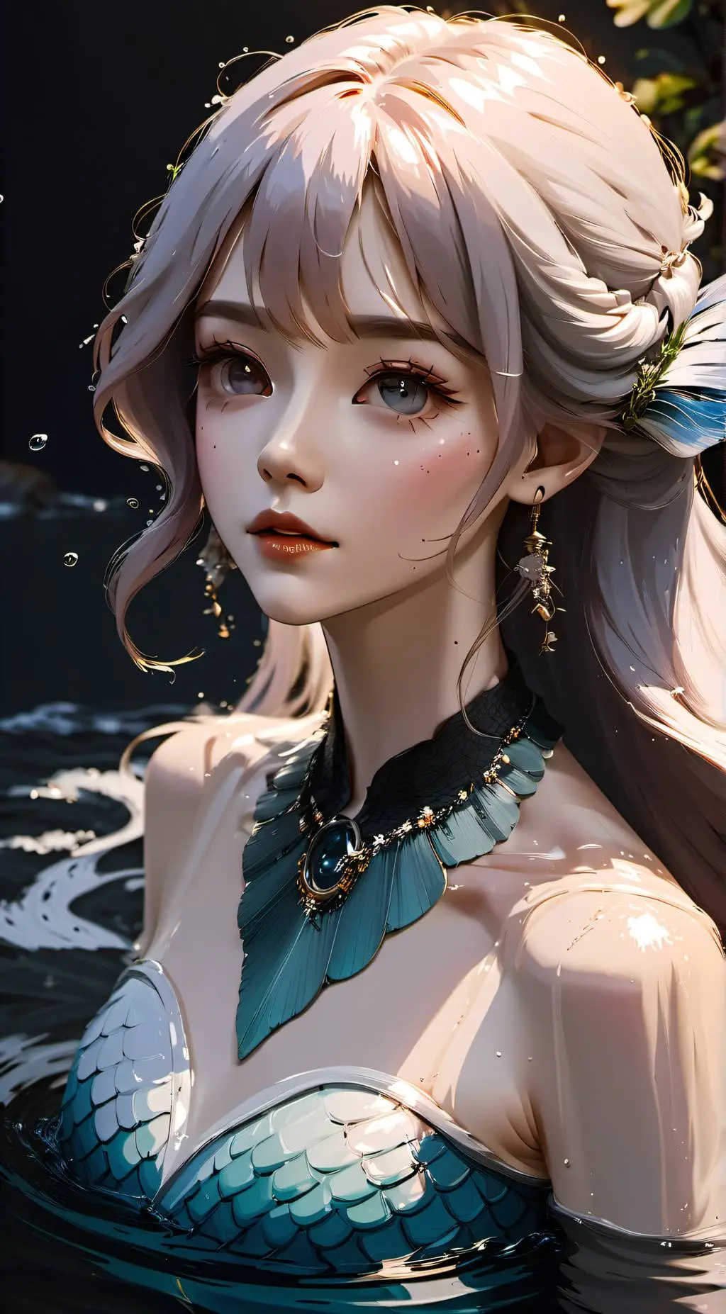 ai character: Pearl background