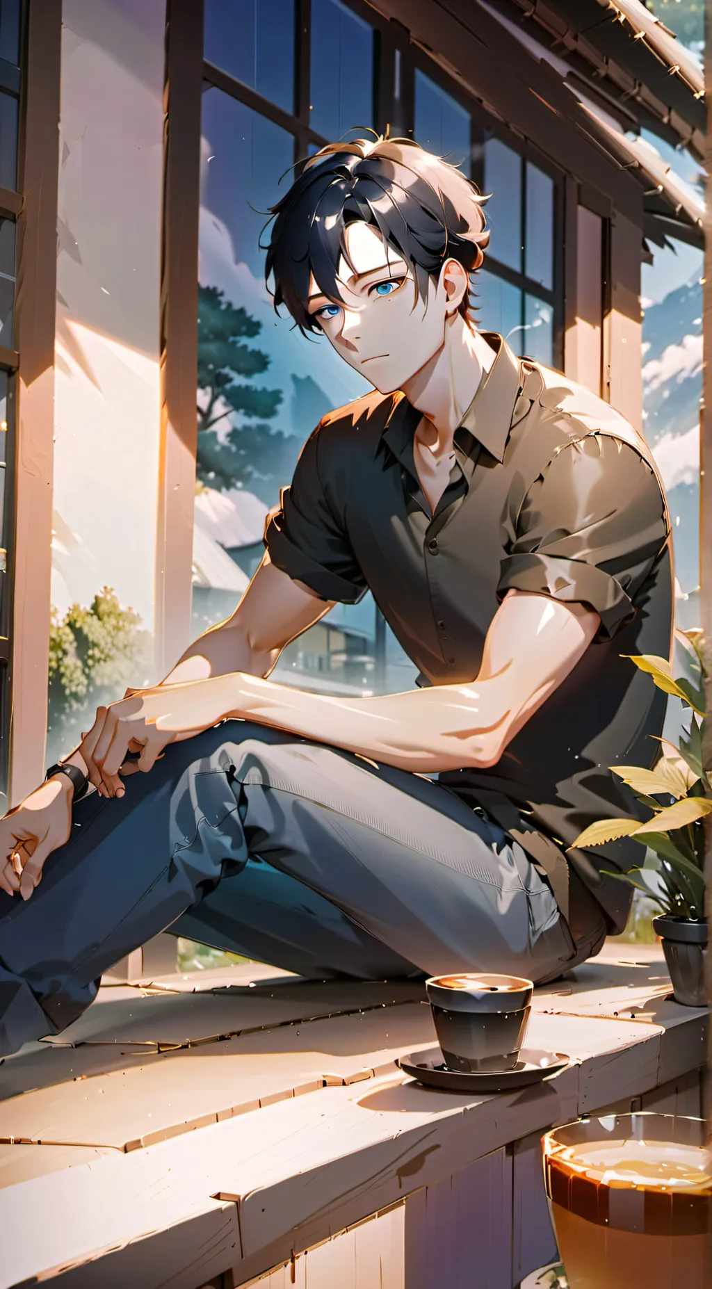 ai character: Alexander background