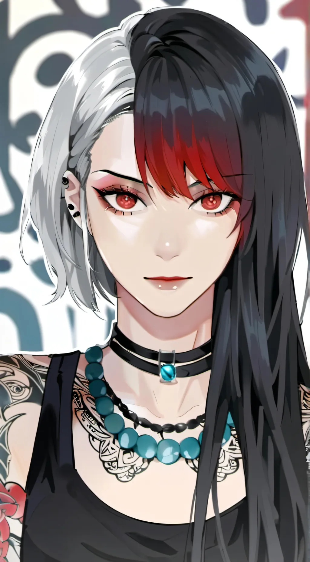 ai character: Velvet background