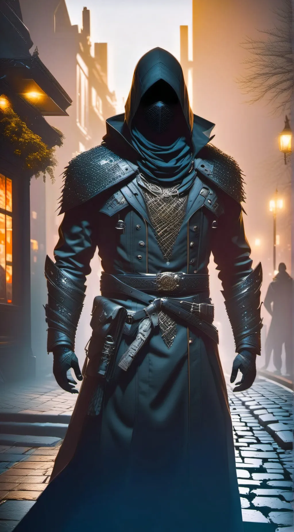 ai character: The Dark Thief. background