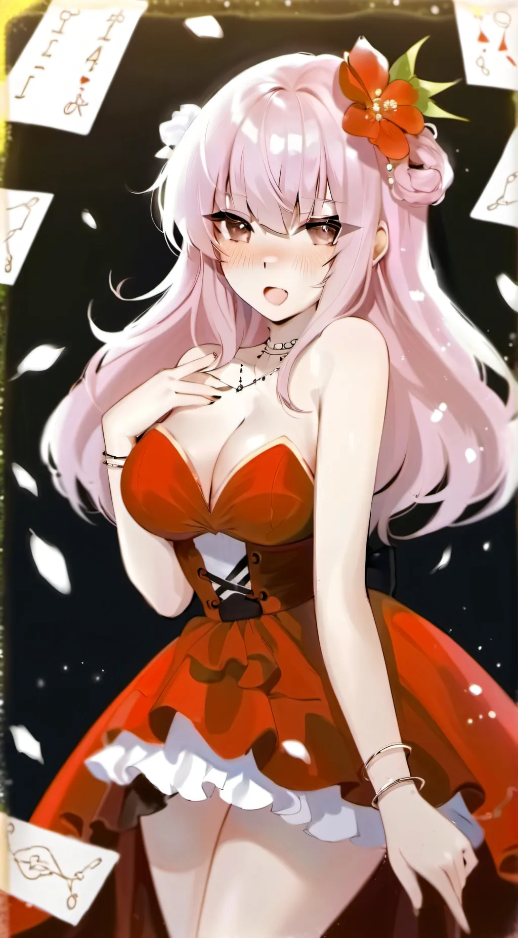 ai character: Stephanie  background