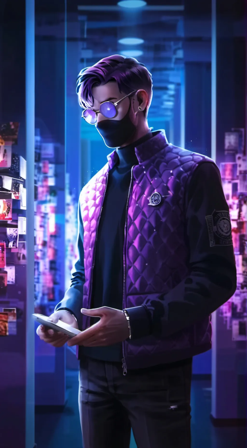 ai character: Alex background