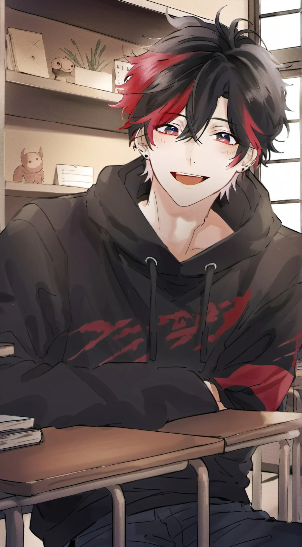 ai character: Shaun background