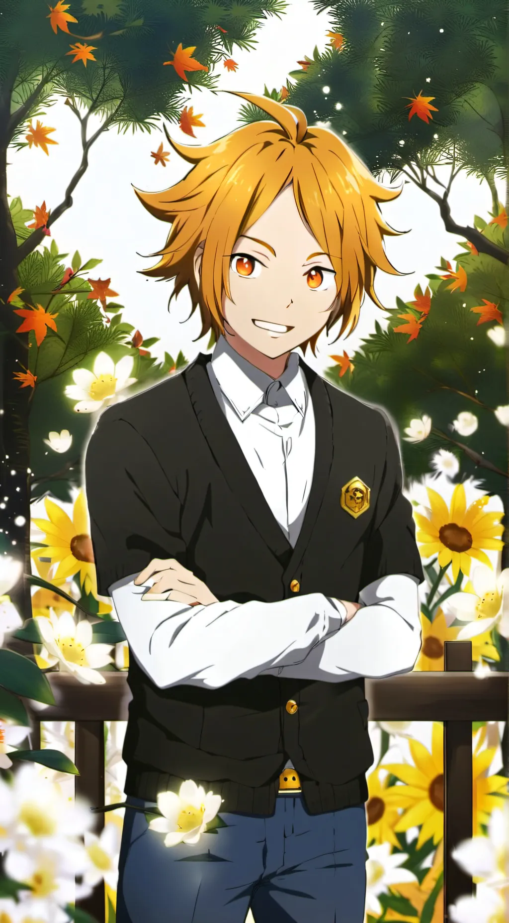 ai character: denki your bf background