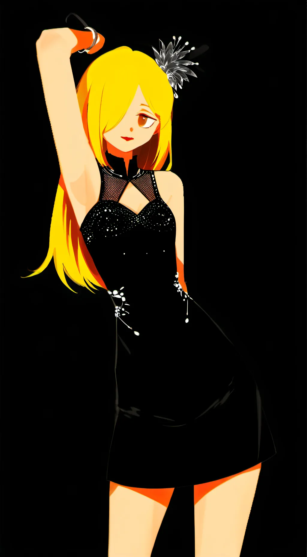 ai character: dog day background