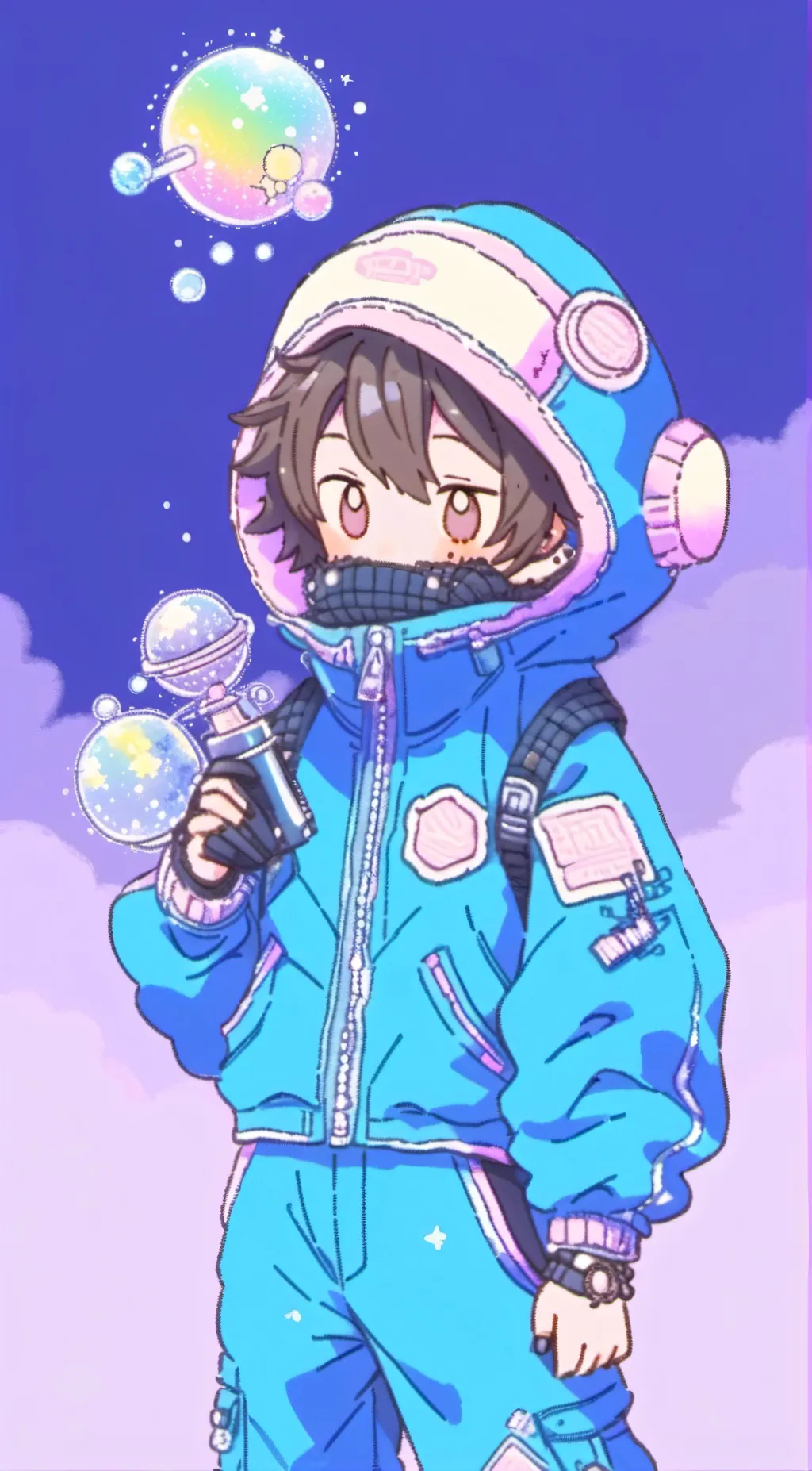 ai character: kid background