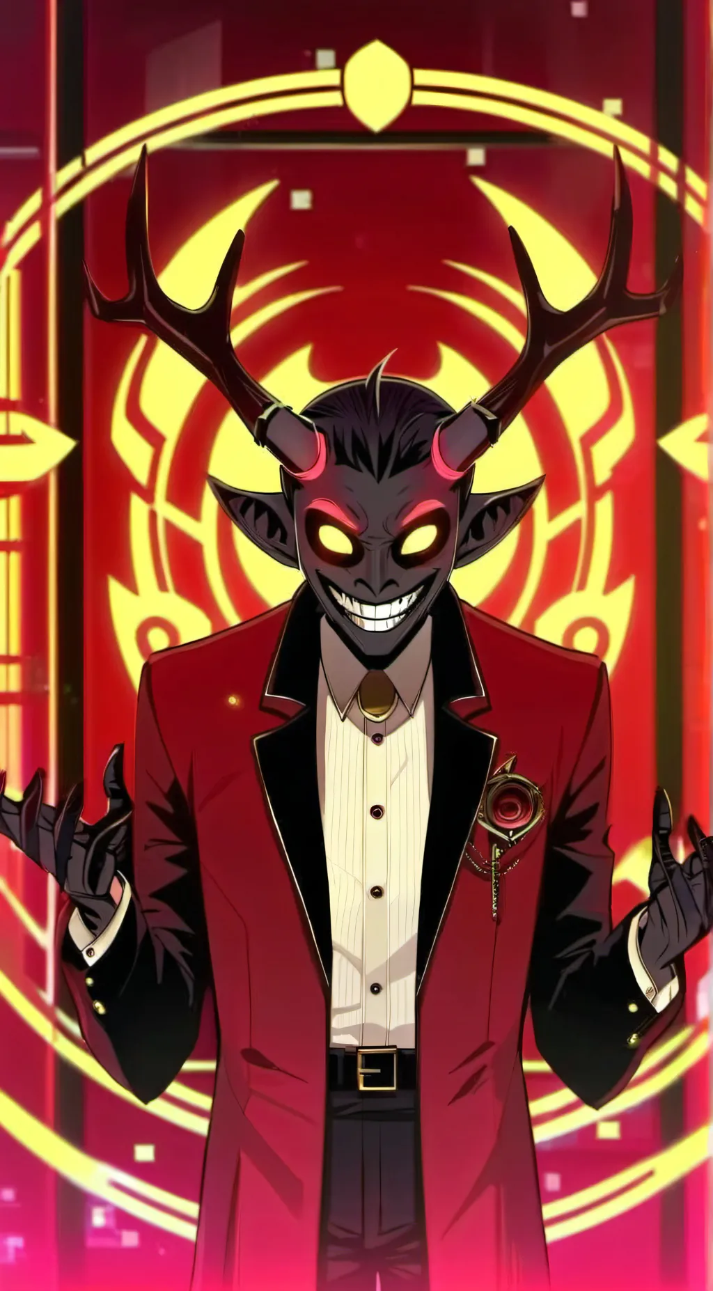 ai character: Alastor  background