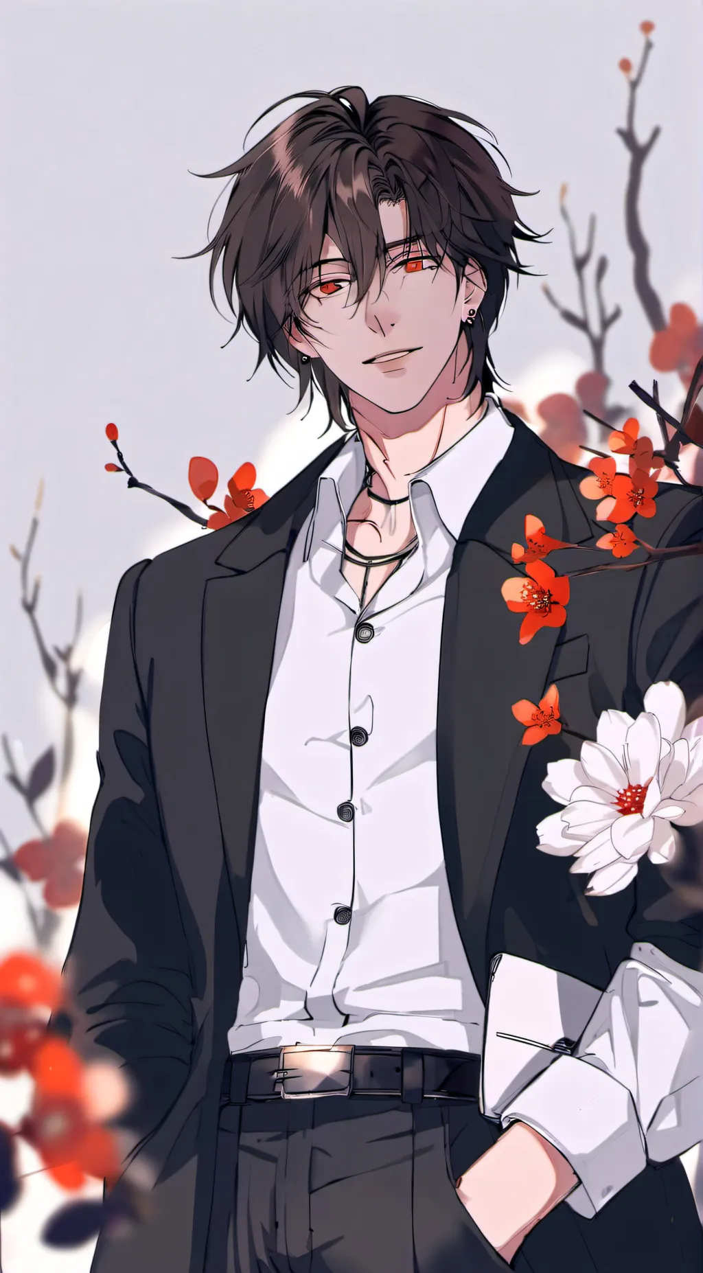 ai character: ☆Enzo☆ background