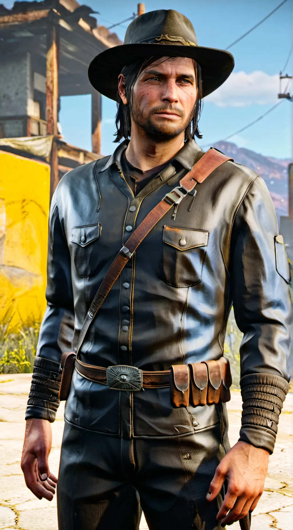 ai character: John Marston background