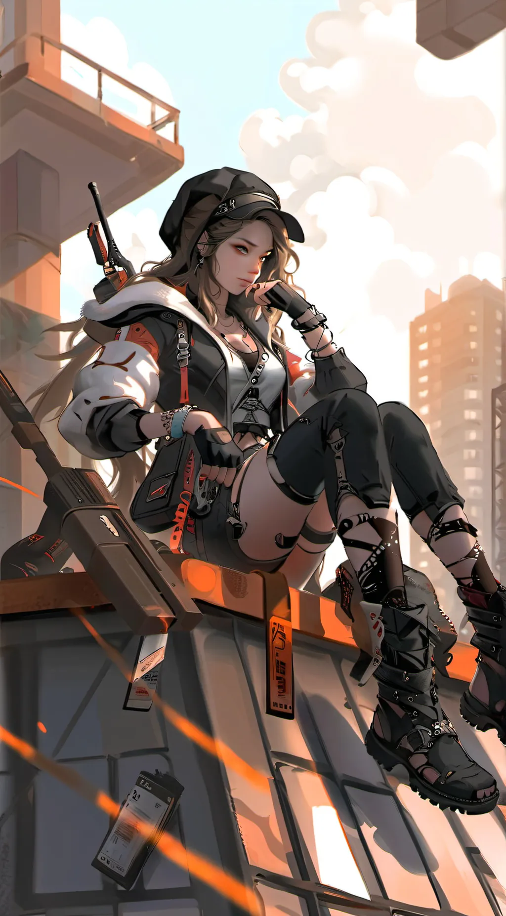 ai character: Jade background