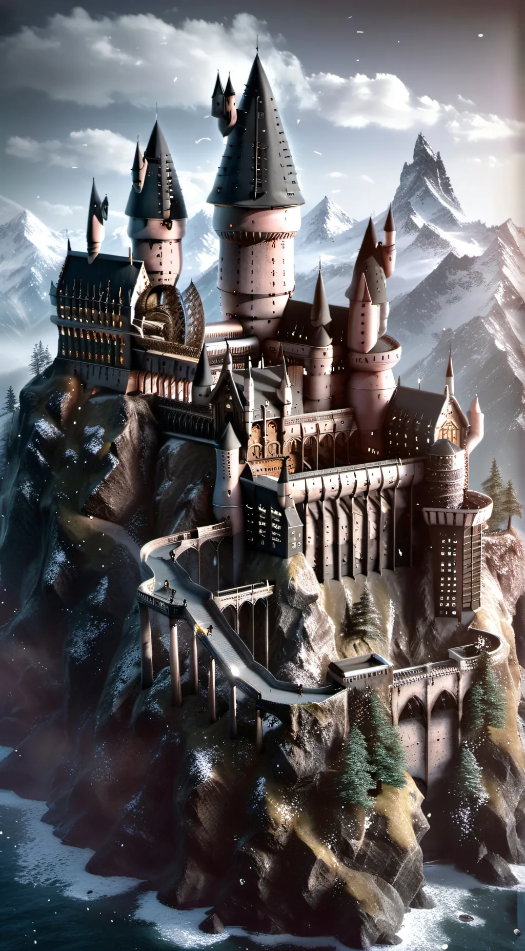 ai character: hogwarts  background