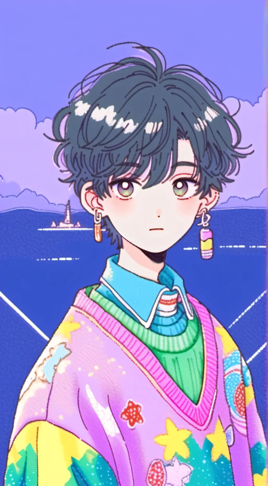 ai character: Mandela catalogue  background