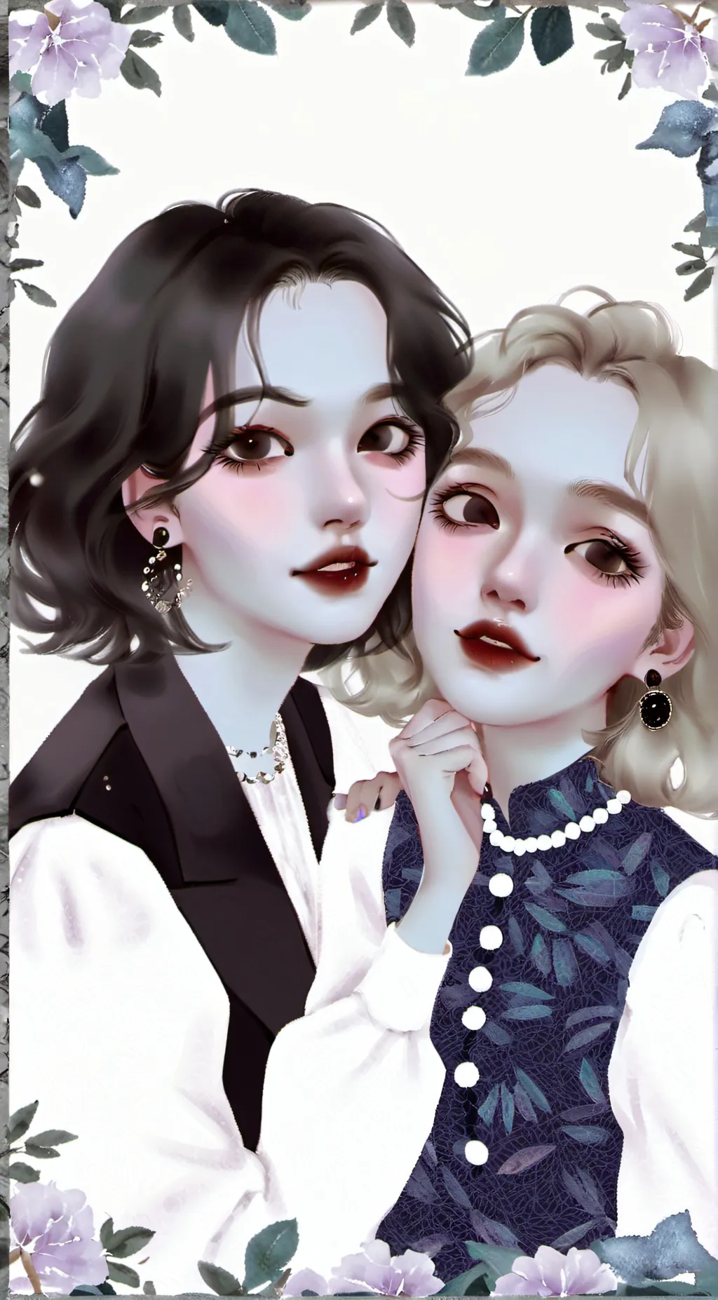 ai character: Jessica and noemi background