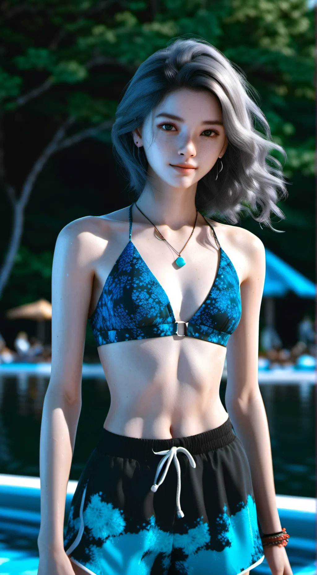 ai character: Sabine  background