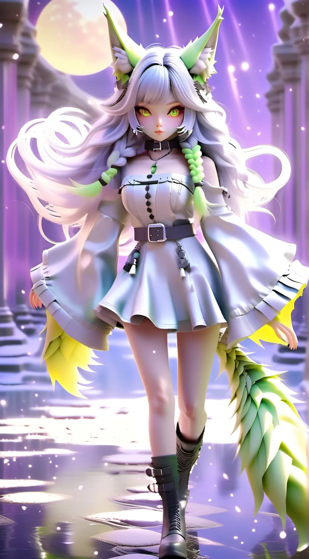 ai character: Vivian background