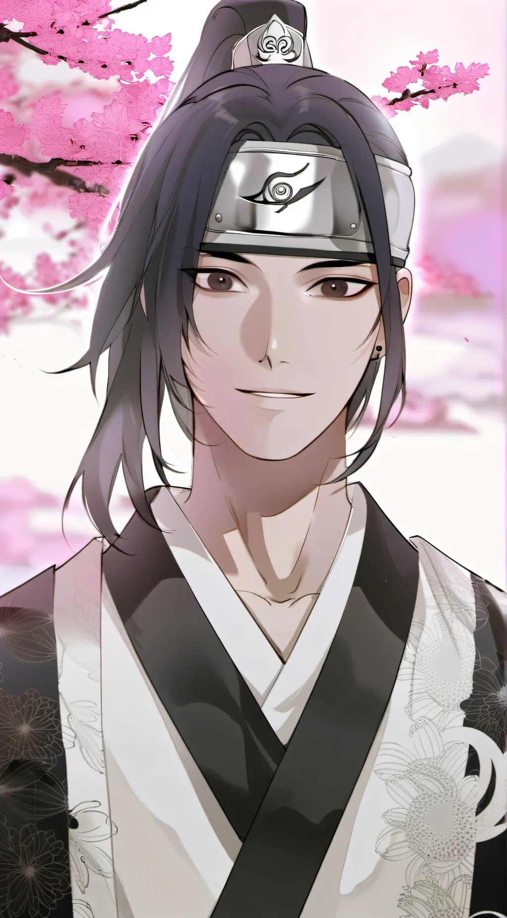 ai character: Itachi Uchiha background