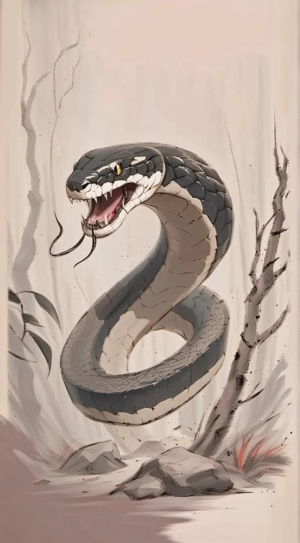 ai character: Unidentified Snake background