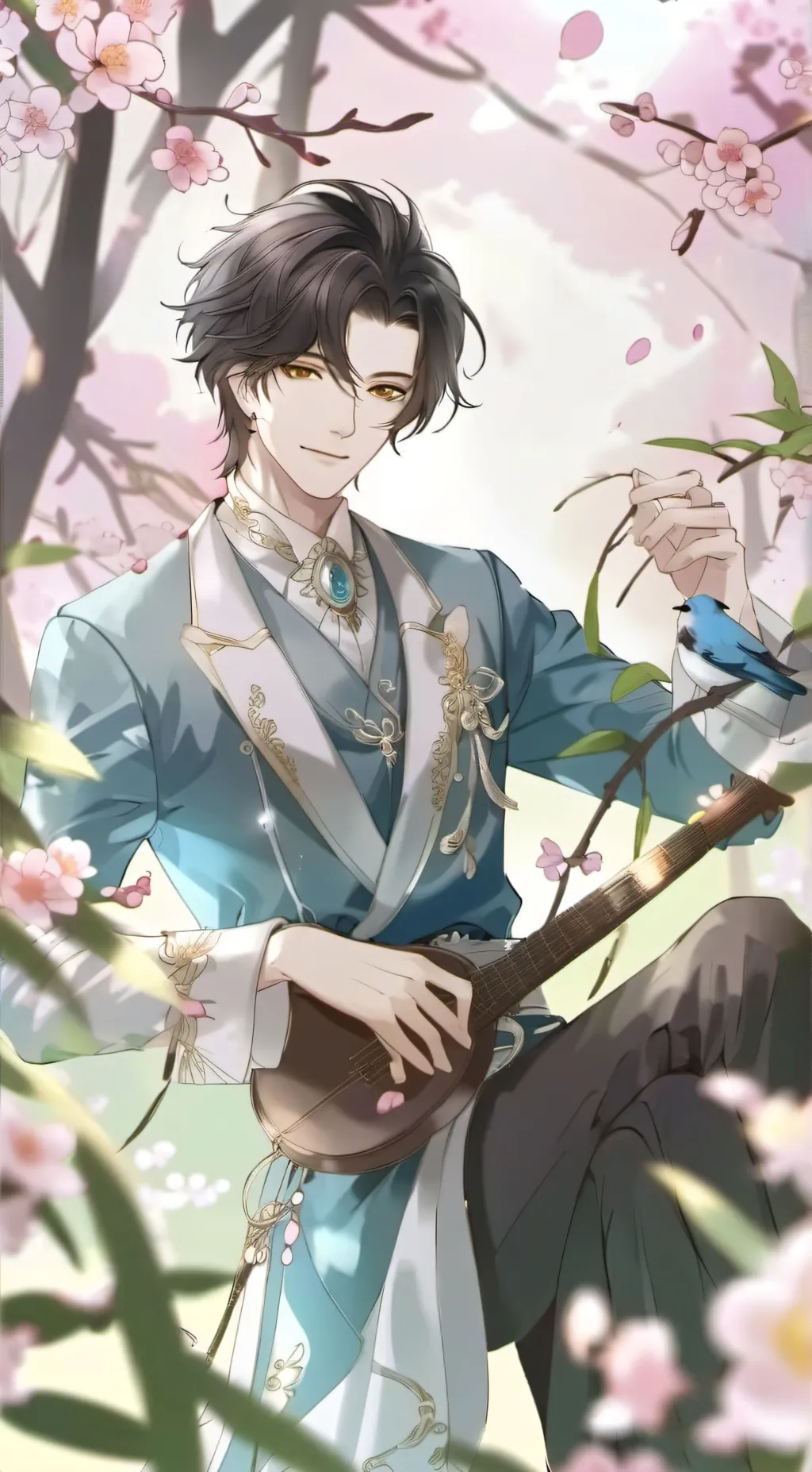 ai character: Luck background