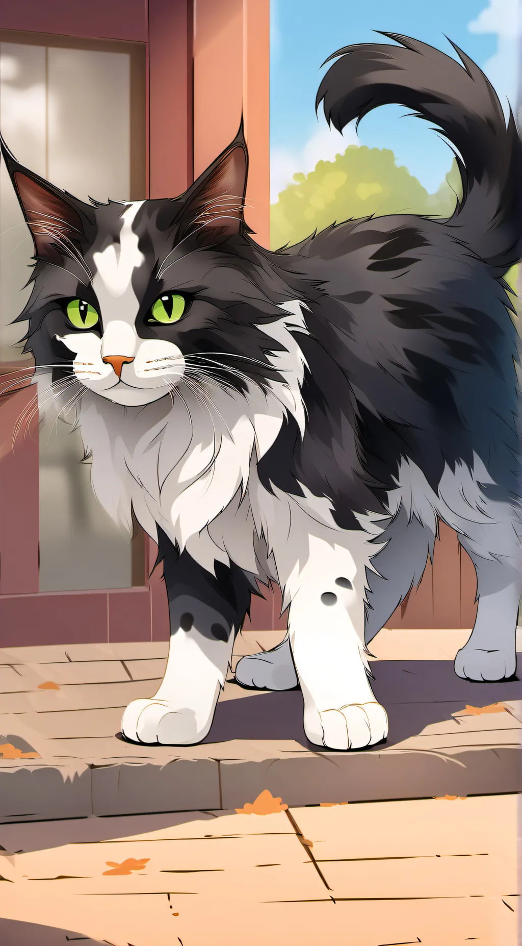 ai character: Cat Aizawa  background