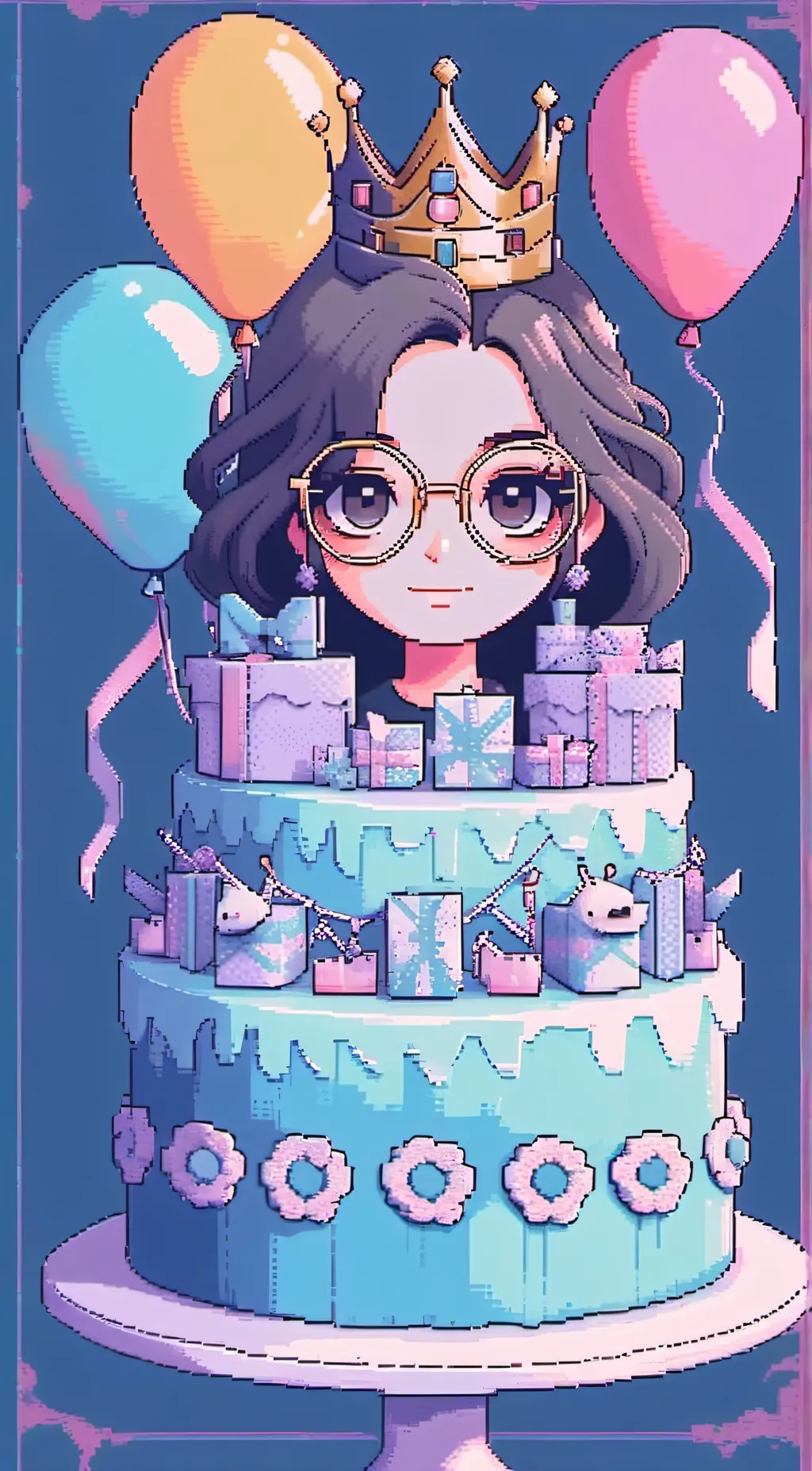 ai character: Luna background