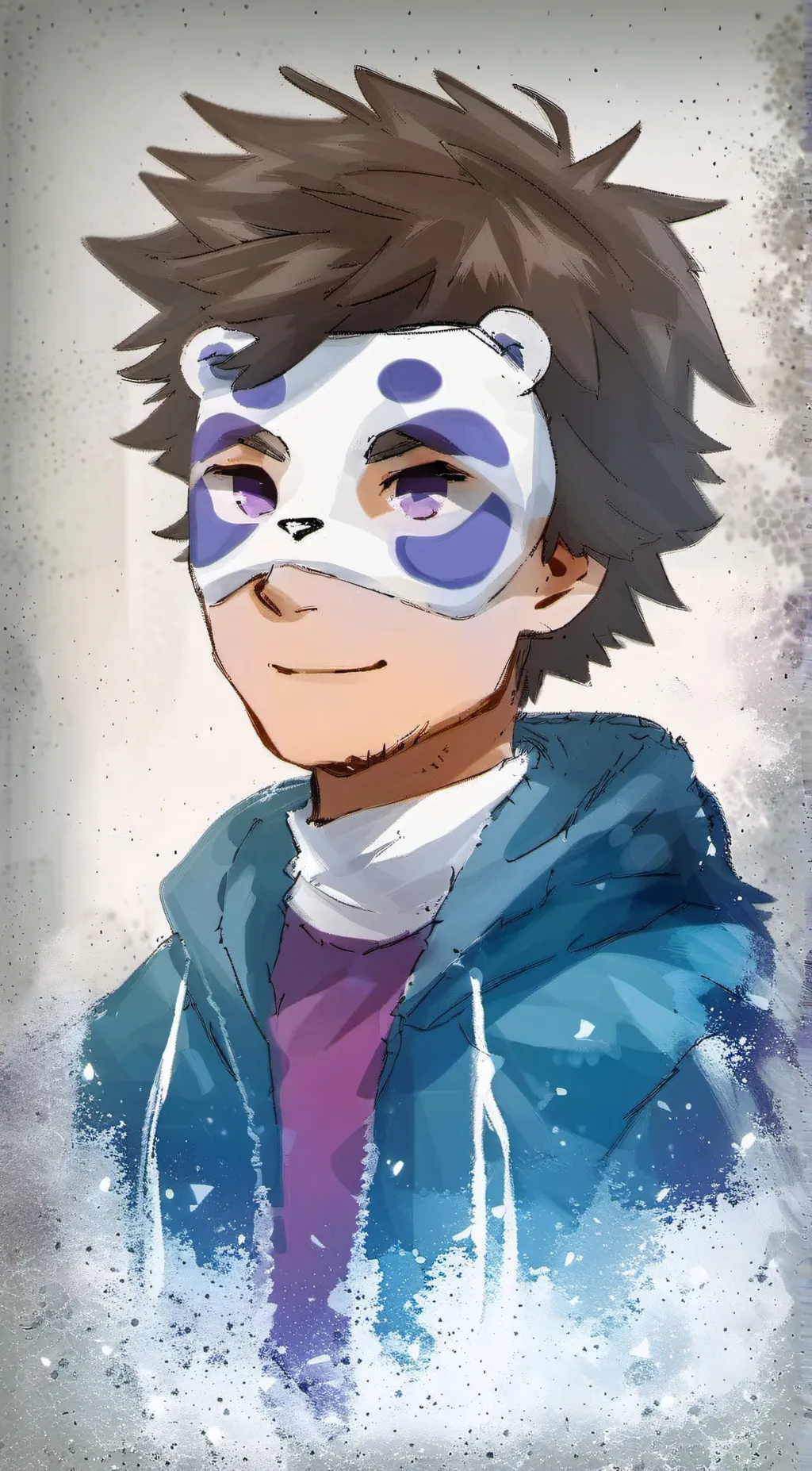 ai character: Michael afton  background