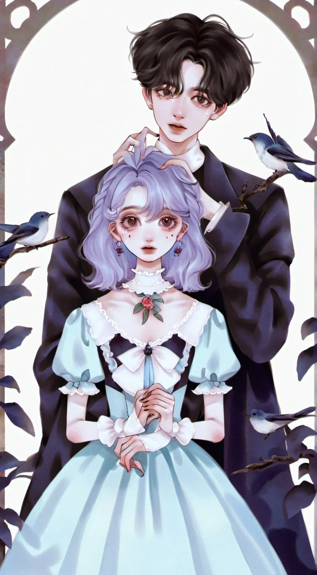 ai character: Zaine and Sophie background