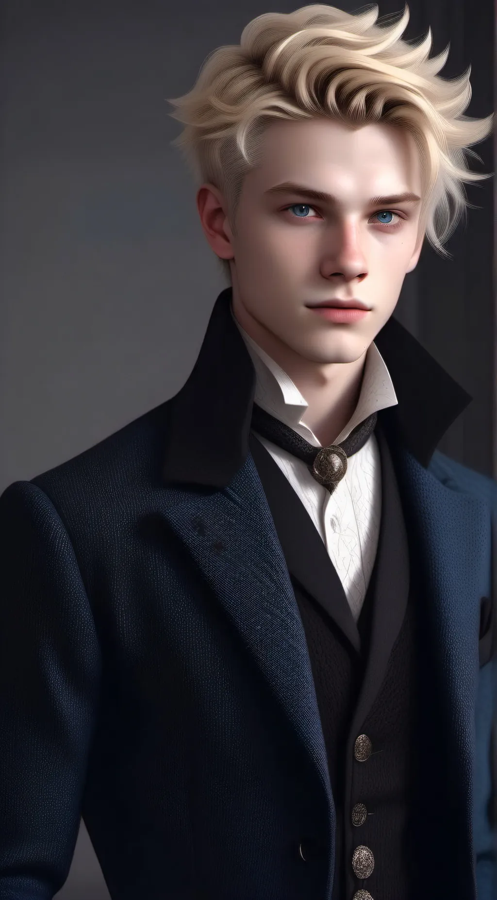 ai character: drako molfoy  background