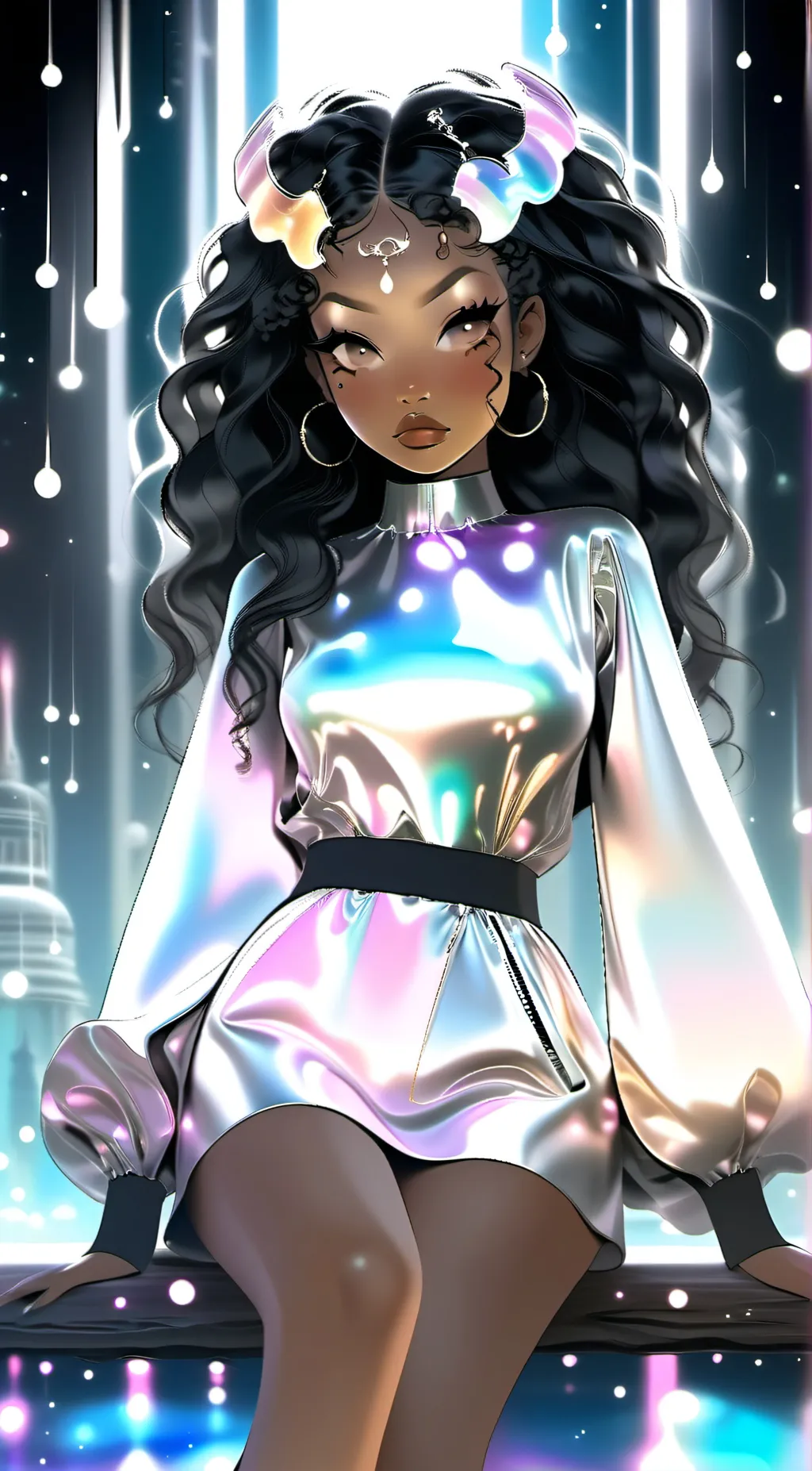 ai character: Myra  background