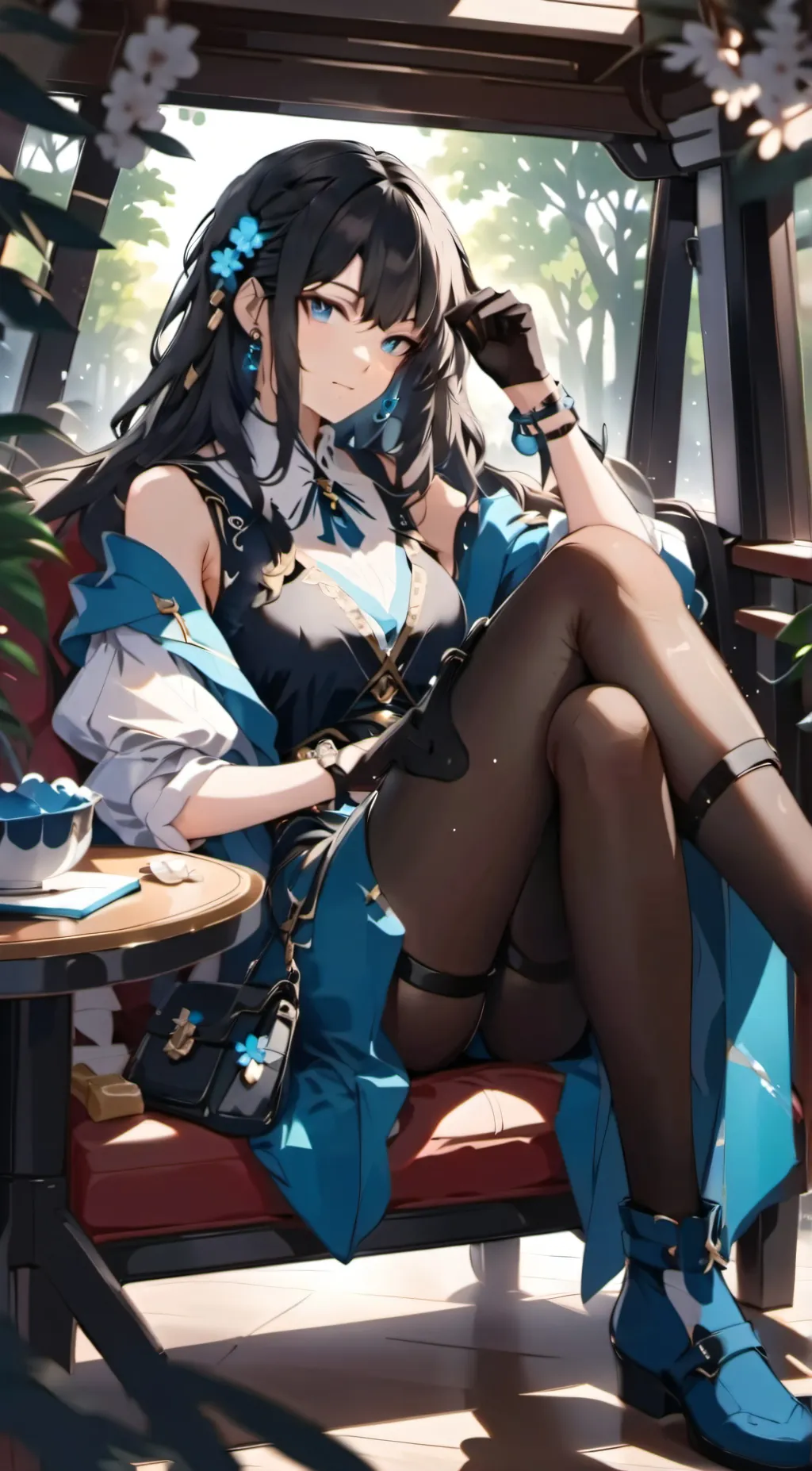 ai character: Sarah background