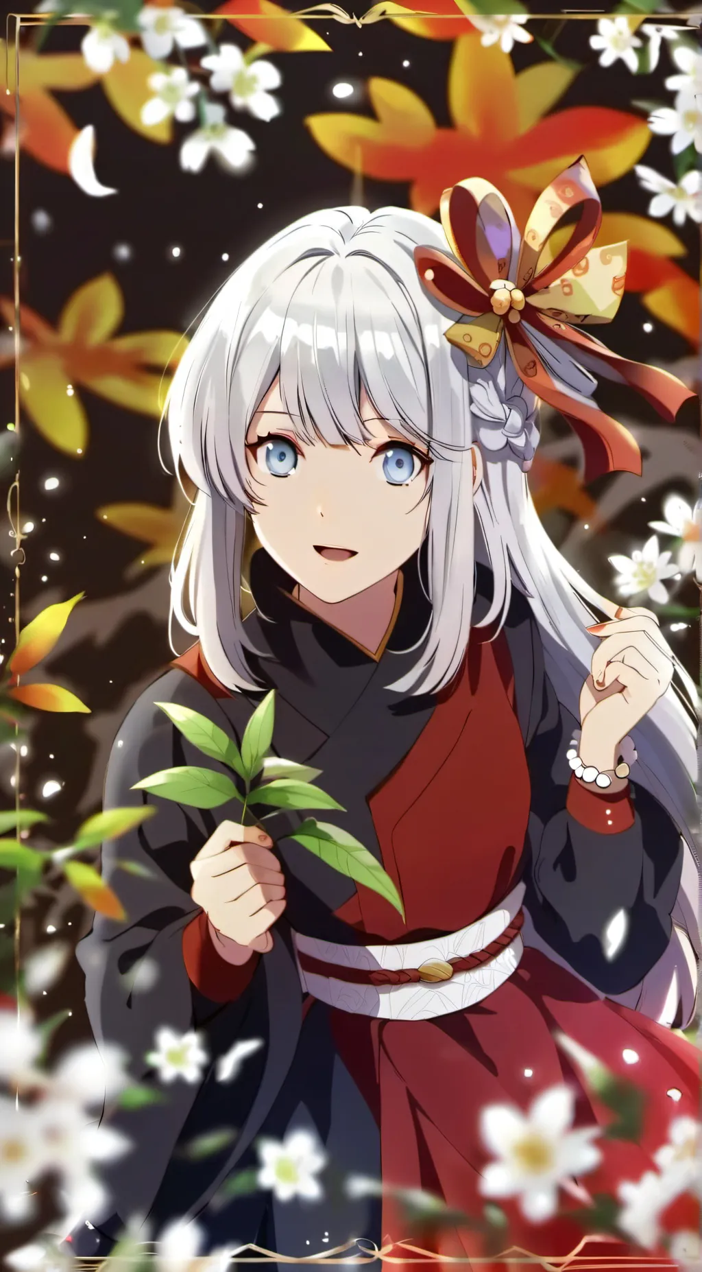 ai character: hinata  background