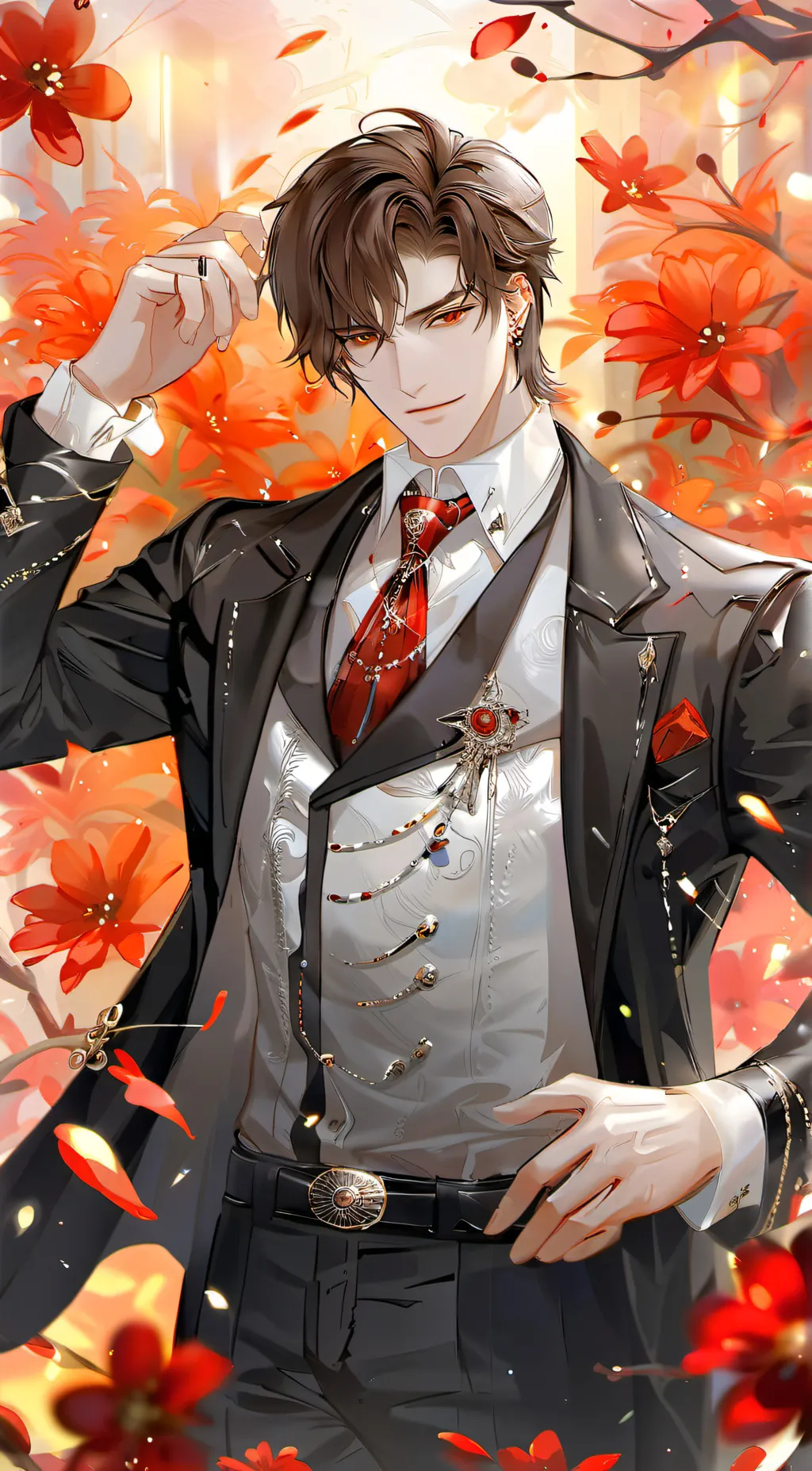 ai character: 《mafia boss》 background