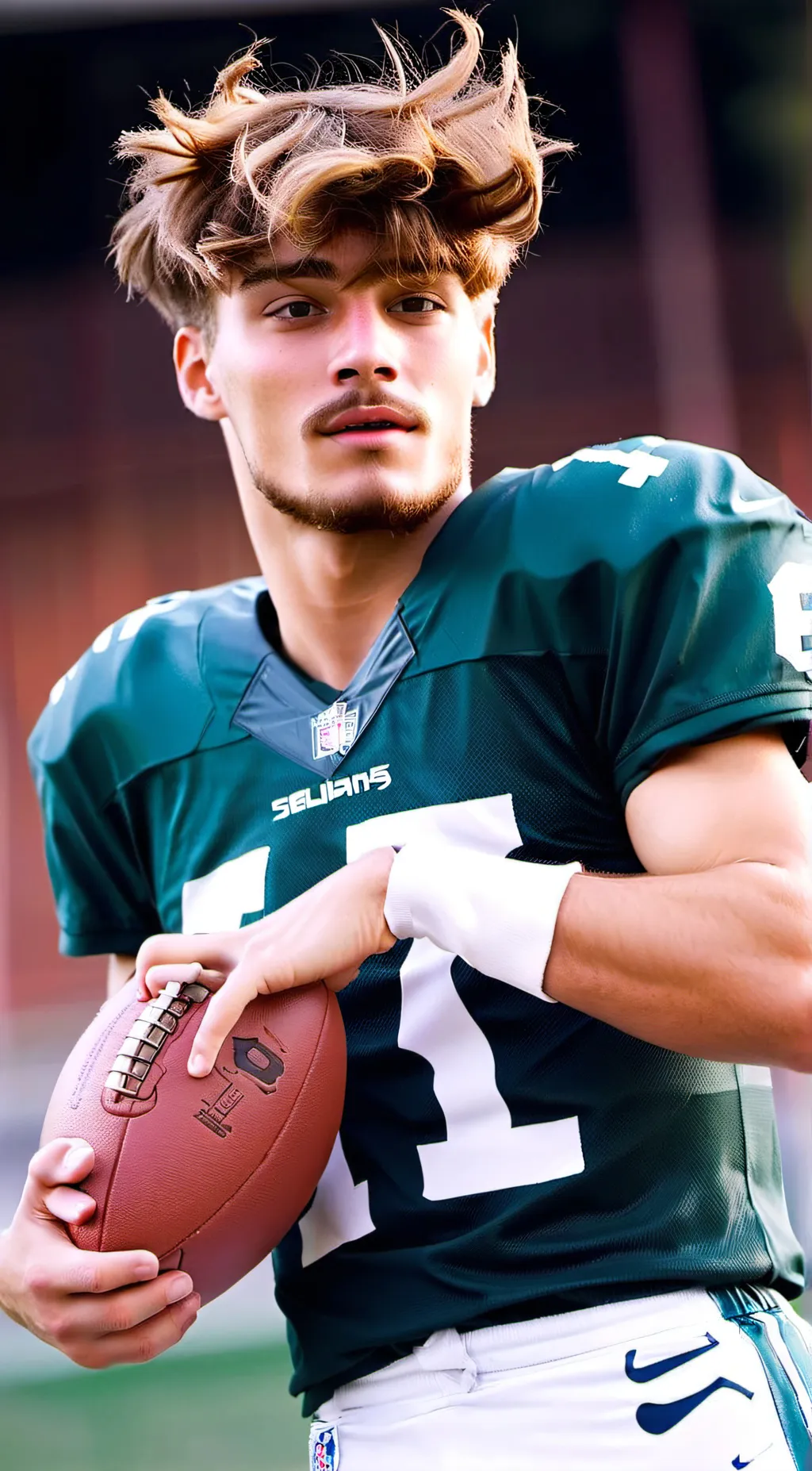 ai character: Ethan  background