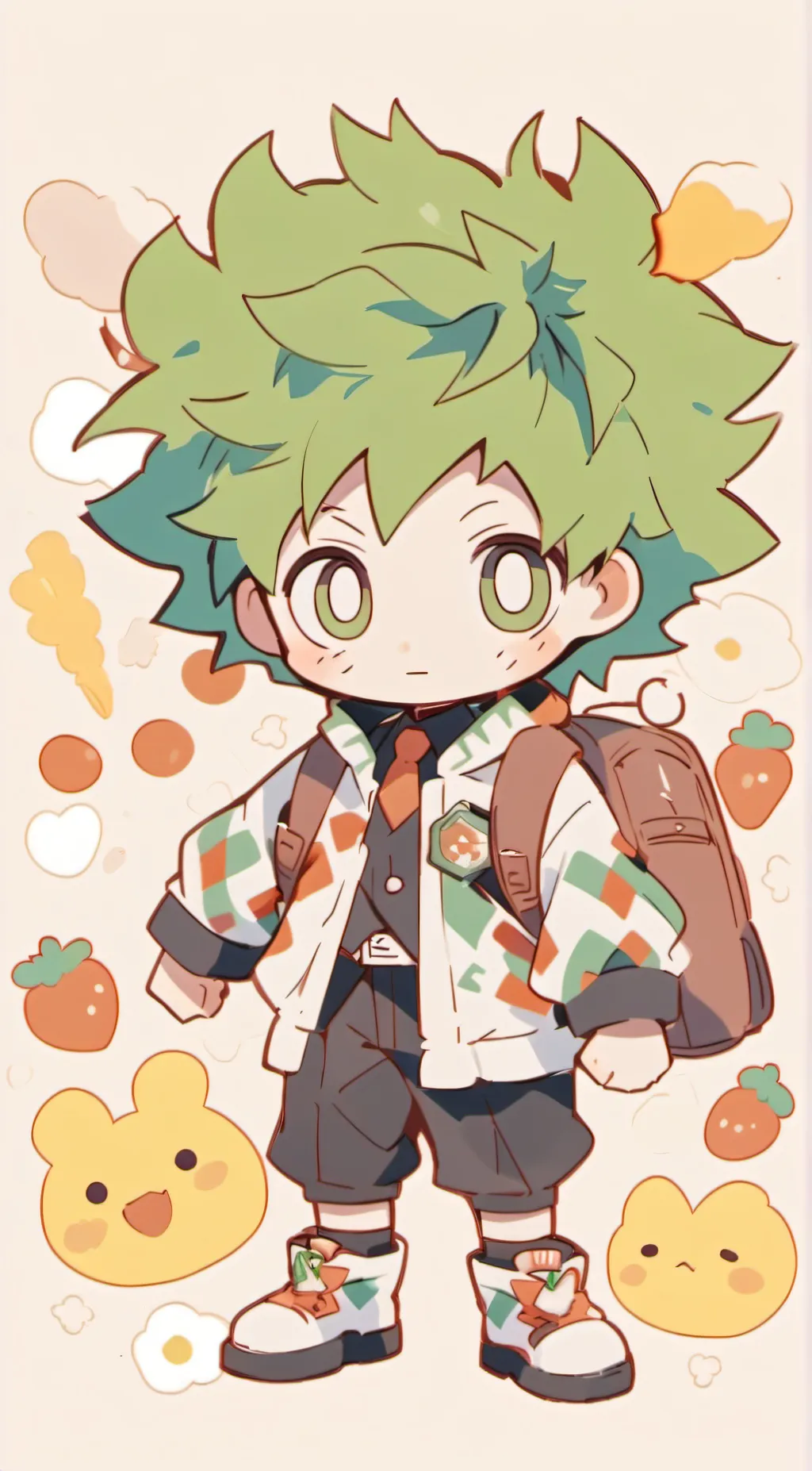 ai character: “..Class 1A..” background