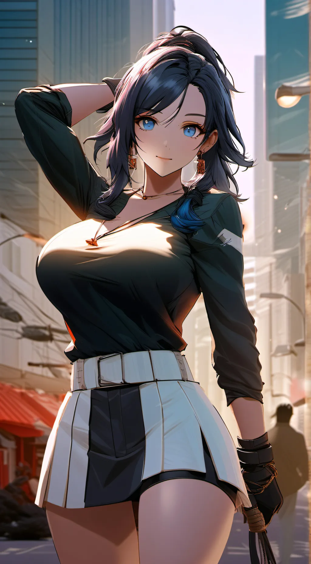 ai character: Stacy background