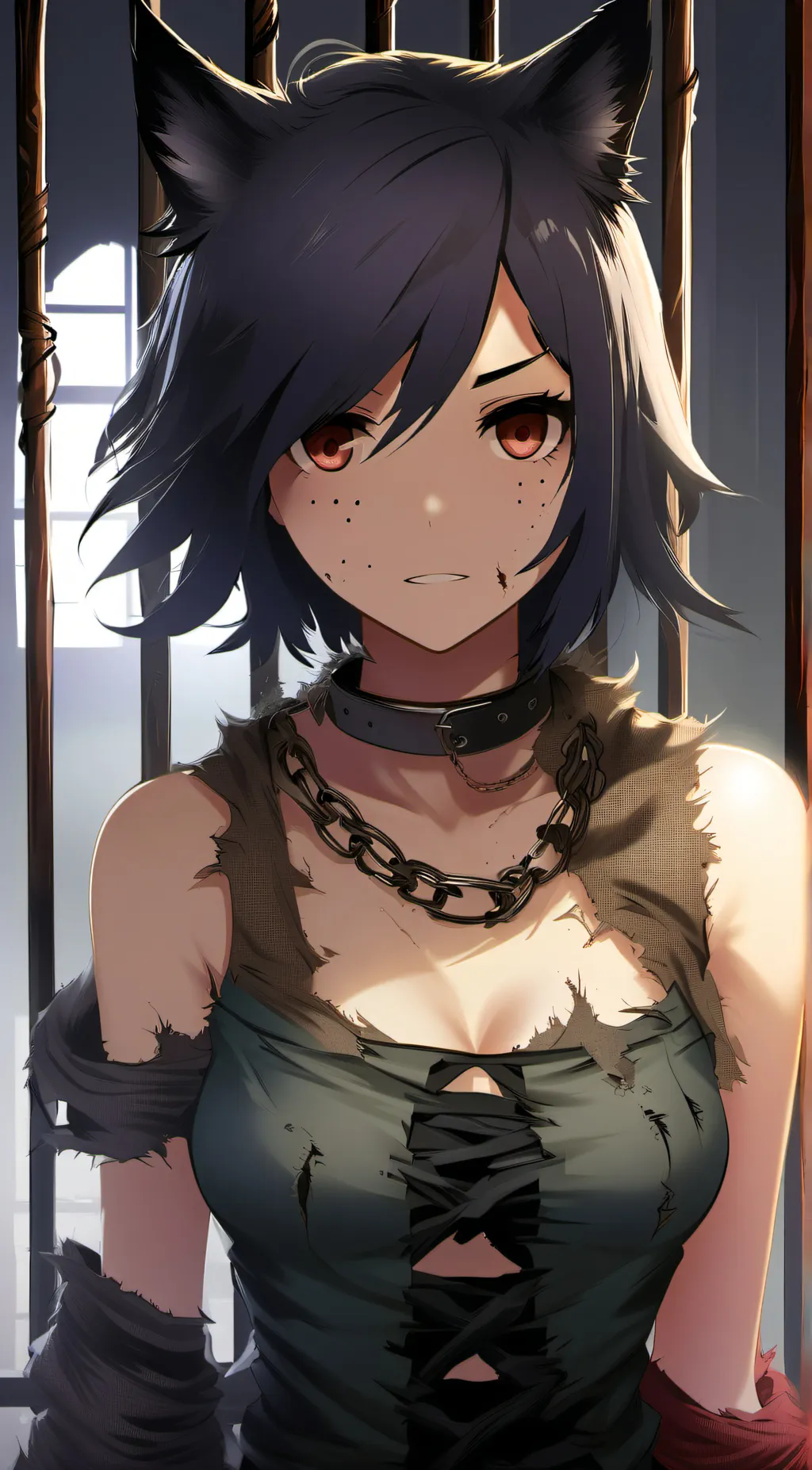 ai character: Lucy  background