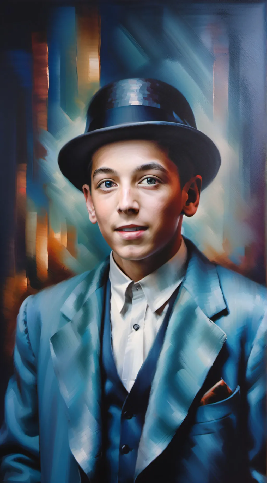 ai character: Bugsy Malone  background