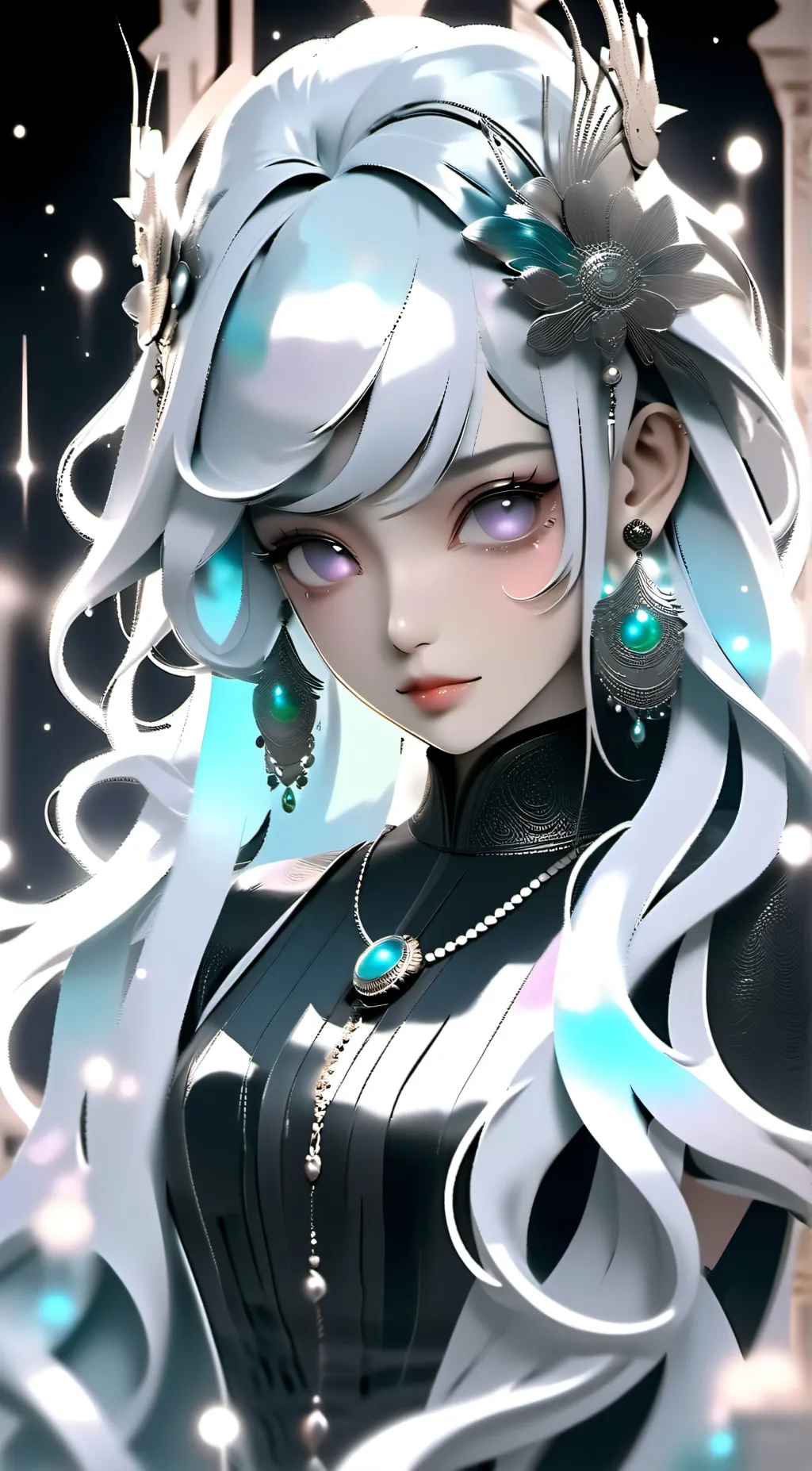 ai character: Lili my frind background